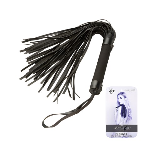 Flogger de la Colección Nocturna - Negro