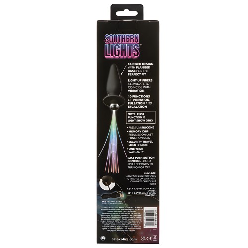 Southern Lights Vibrating Anal Probe - Light Up Pleasure