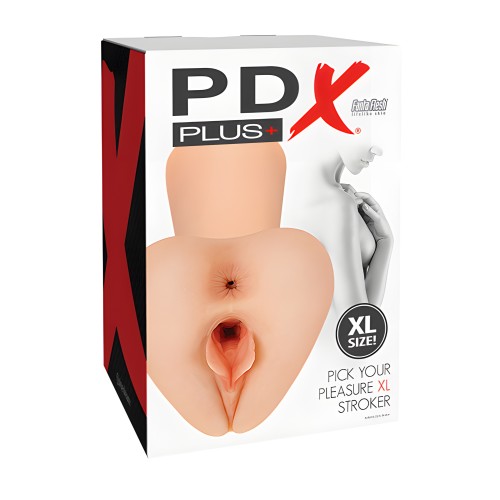 PDX Plus Pick Your Pleasure Stroker - XL Light