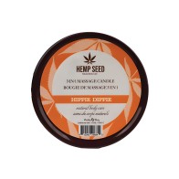 Vela de Masaje 3 en 1 Earthly Body - Hippie Dippie