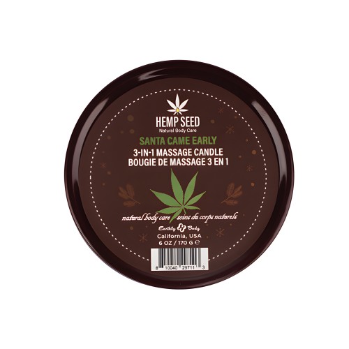 Vela de Masaje 3 en 1 Earthly Body - Hippie Dippie