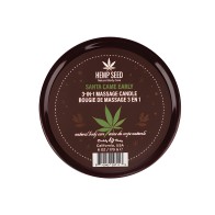 Vela de Masaje 3 en 1 Earthly Body - Hippie Dippie