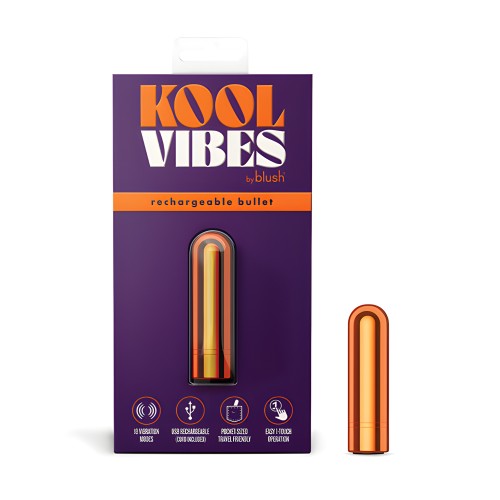 Mini Bullet Recargable Blush Kool Vibes - Mandarina