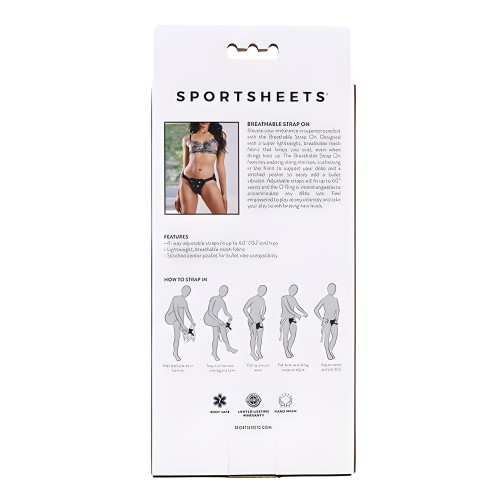 Sportsheets Breathable Mesh Strap-On - Comfort & Control
