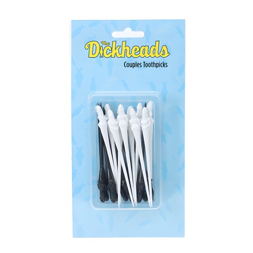 Shots The Dickheads Couples Toothpicks - Multi Colors