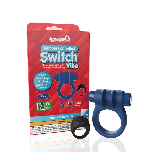 Screaming O Switch Anillo Control Remoto - Azul
