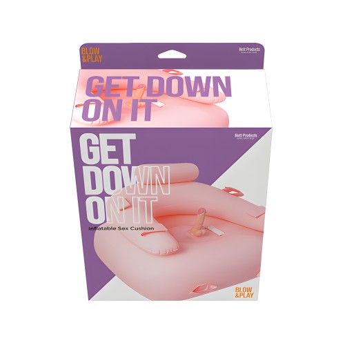 Cojín Inflable Get Down On It - Dildo Control Remoto