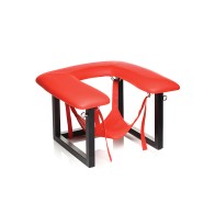 Master Series Face Rider Queening Chair - Black/Red