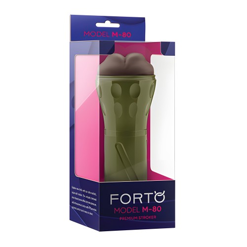 Forto M-80 Hard-Side Masturbator - Realistic Feel