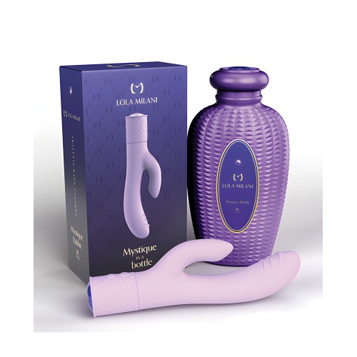 Conejito Lola Milani Mystique con Botella de Orquídea - Lila