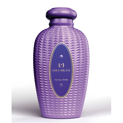 Lola Milani Mystique Rabbit w/Orchid Bottle - Lilac