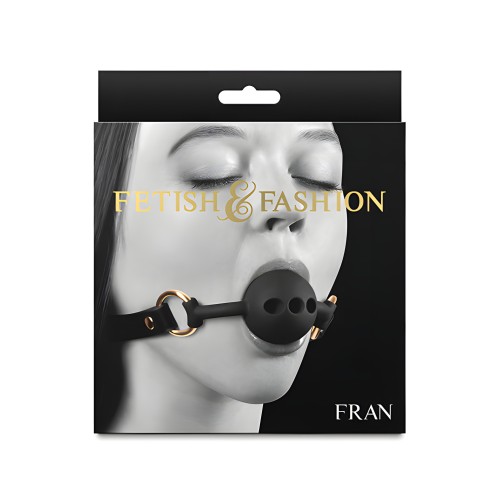 Fetish & Fashion Fran Gag de Bola - Negro