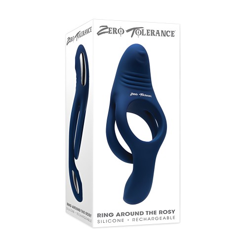 Zero Tolerance Cock & Ball Vibrator - Blue
