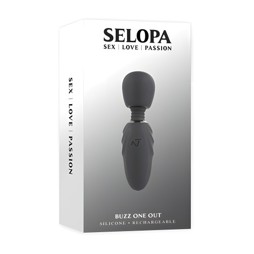 Mini Varita Selopa Buzz One Out - Negra