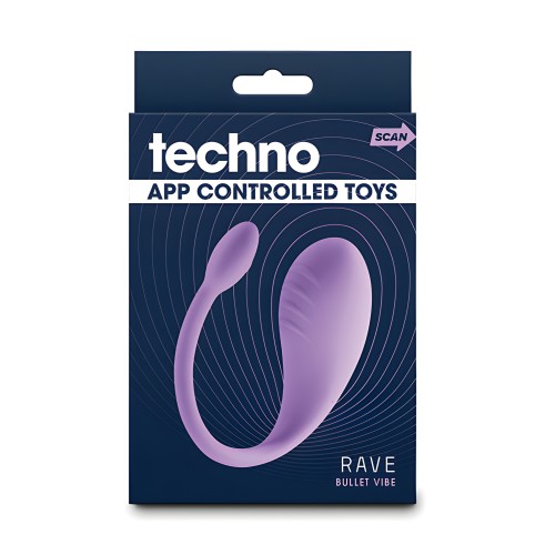 Techno Rave App Controlled Kegel Vibrator