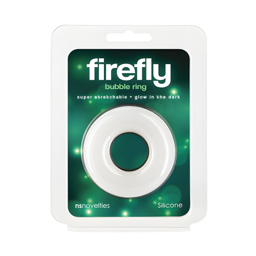 Firefly Glow in the Dark Cock Ring Large White
