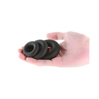 Anillos para el Pene Renegade Fireman - Pack de 3 Negros