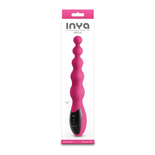INYA Virtua Beaded Anal Vibrator - Pink