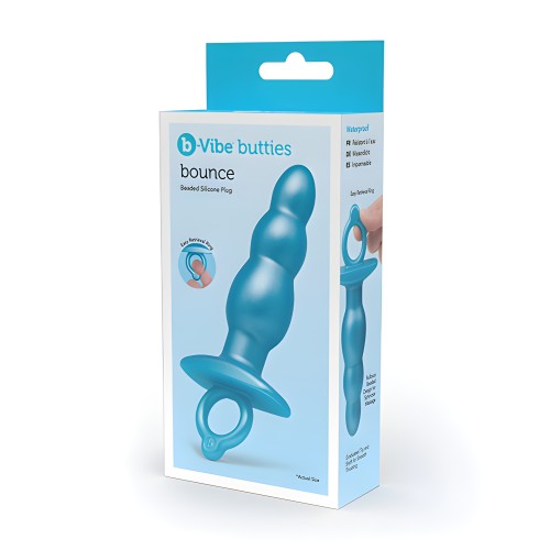 b-Vibe Butties Bounce Plug - Blue
