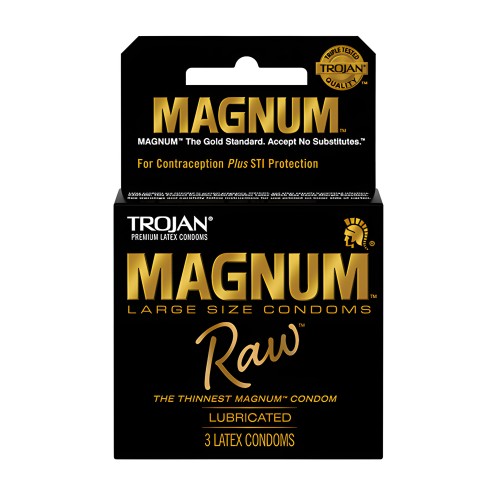 Trojan Magnum Raw Condoms