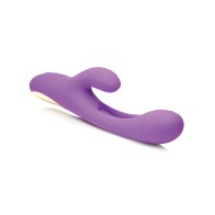 Inmi Tri-Flick Vibrador Conejito - Morado