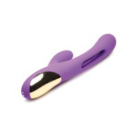 Inmi Tri-Flick Vibrador Conejito - Morado