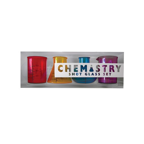 Juego de Vasos de Química - Set de 4 por Kheper
