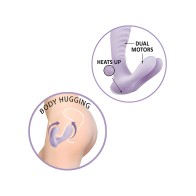 Vibrador Conejito Calentador Goddess - Lavanda