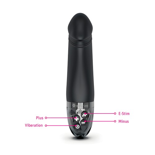 Mystim Real Deal Neal eStim Realistic Vibrator - Black