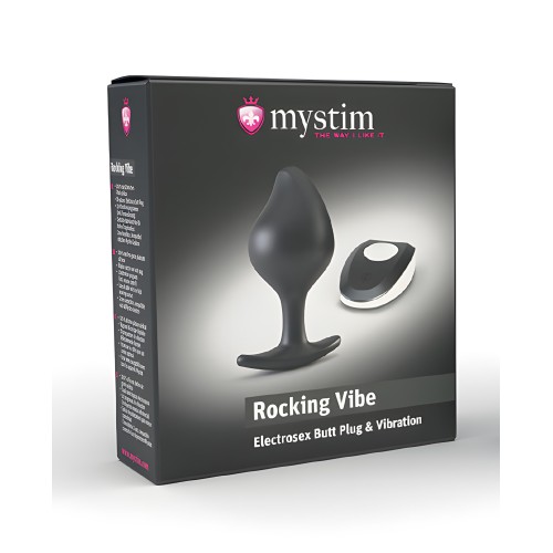 Mystim Rocking VIbe Silicone Buttplug - Small