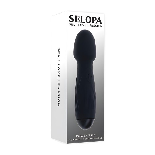 Selopa Power Trip Wand Vibrator - Stylish and Powerful