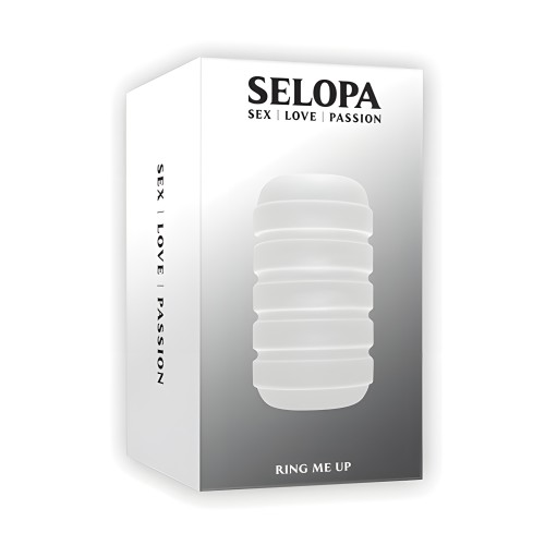 Stroker Suave y Blando Selopa Ring Me Up - Transparente