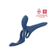 Vibrador para Parejas Controlado por App Pleasure Pivot - Negro