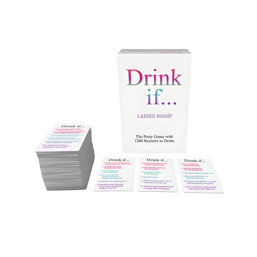 Drink If... Ladies Night Game - Fun Party Activity