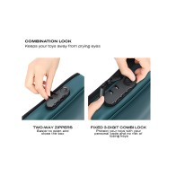 Dorcel Lockable Discreet Box - Luxury Green