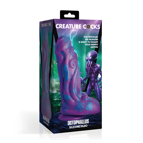 Creature Cocks Octophallus Dildo - Purple/Blue