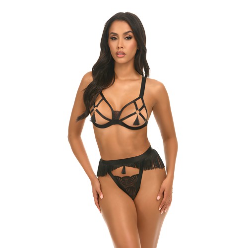 Annika Open Cup Lingerie Set for Bold Nights