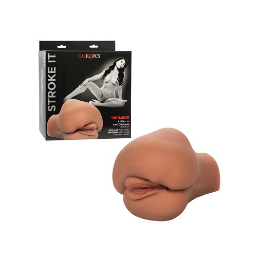 Stroke It Side Banger - Brown