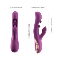 GEM Twin Balls Rabbit Vibrator