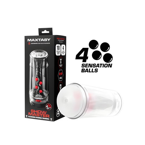 Maxtasy Show Master Stroker - Clear