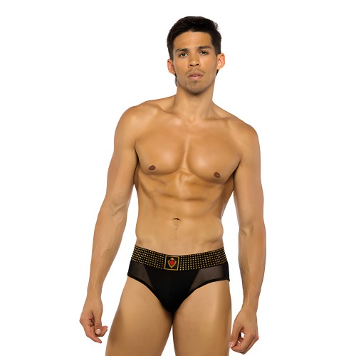 Sacred Heart Briefs - Black