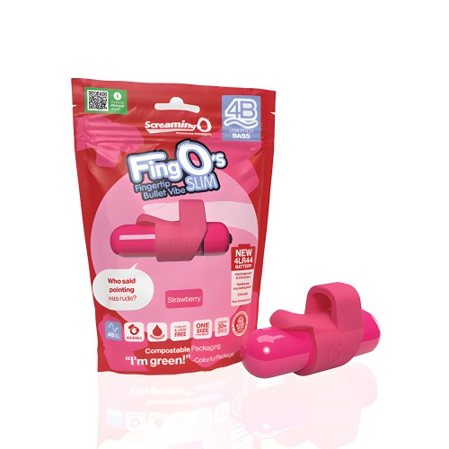 Screaming O 4B FingO Slim - Strawberry