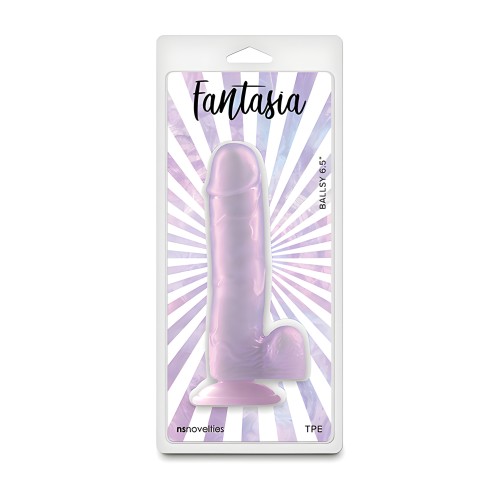 Fantasia Ballsy Dildo 6.5" Orchid