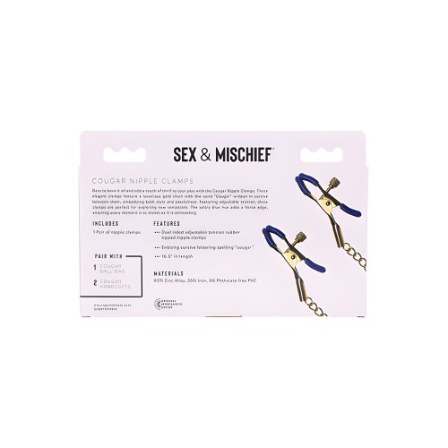 Pinzas para Pezones Cougar