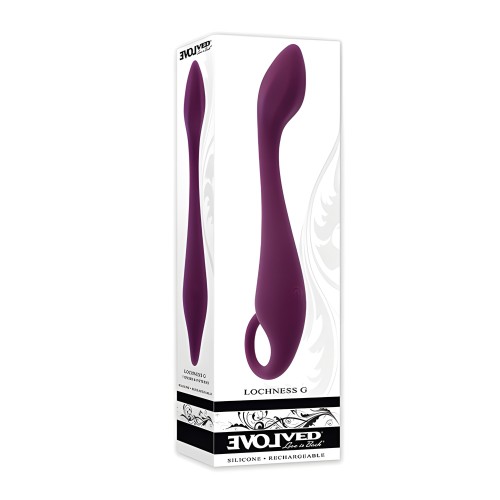 Vibrador Evolved Lochness G G-Spot - Burdeos