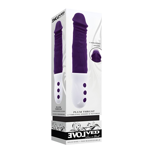 Vibrador Evolved Plum Thrust