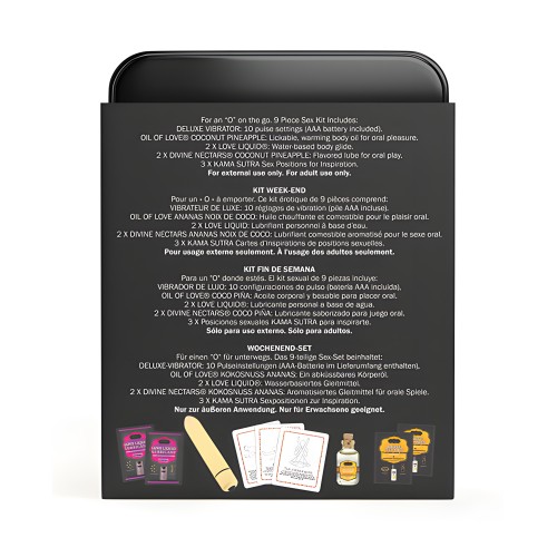 Kama Sutra Weekender VIBE Kit - Coconut Pineapple