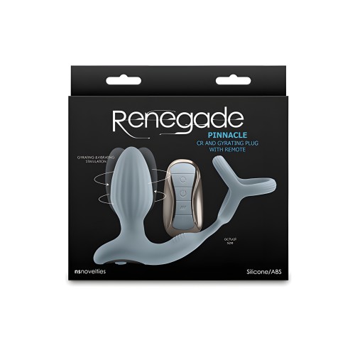 Anillo para Pene Renegade Pinnacle & Masajeador de Próstata Giratorio
