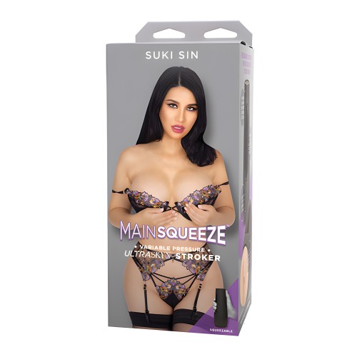 Main Squeeze ULTRASKYN Pussy Stroker - Suki Sin