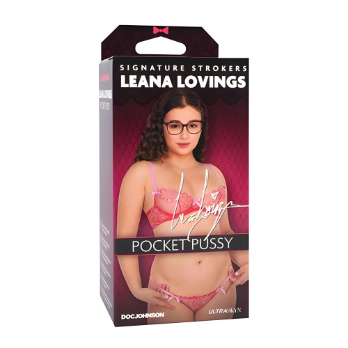 Pocket Pussy ULTRASKYN de Signature Strokers - Leana Lovings, Vainilla